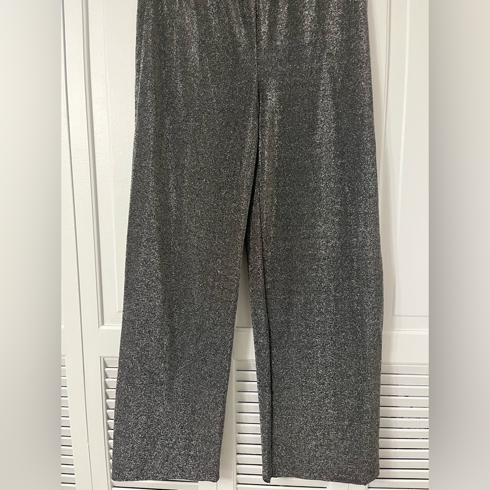 Madden Girl Glittery Black Pantsuit set. - Picture 2 of 2
